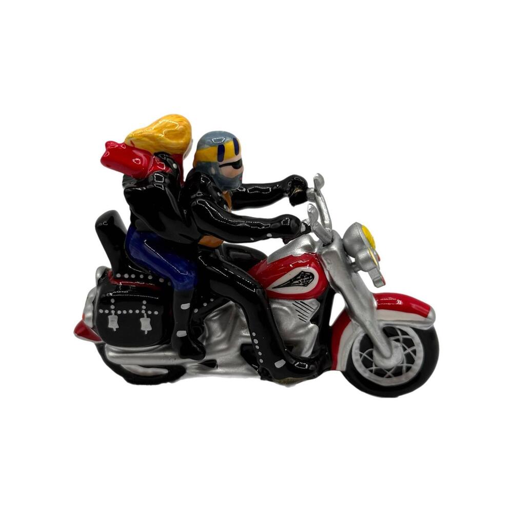 Department 56 Original Snow Village Harley Davidson Two for the Road Figurine